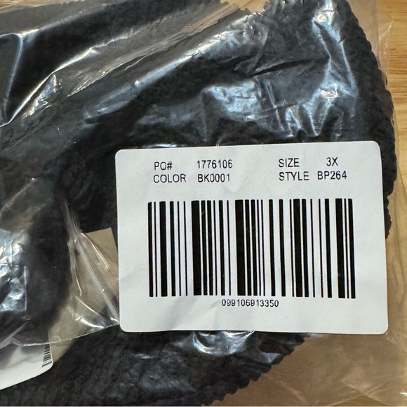 J. Crew Heritage Textured O-ring Bandeau Bikini Top&Bottom BP264 Sz 3X Black NWT - Picture 4 of 8